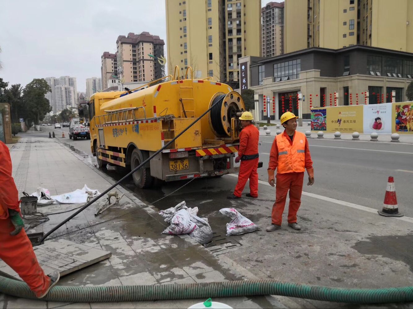 临颍排污管道清淤-管道清洗